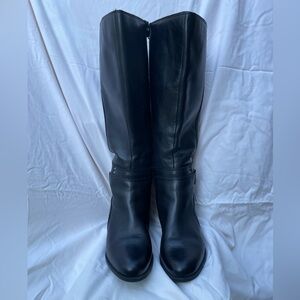 Naturalizer “Koka” Black Knee-High Leather Boots